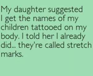 STRETCH MARKS QUOTE
