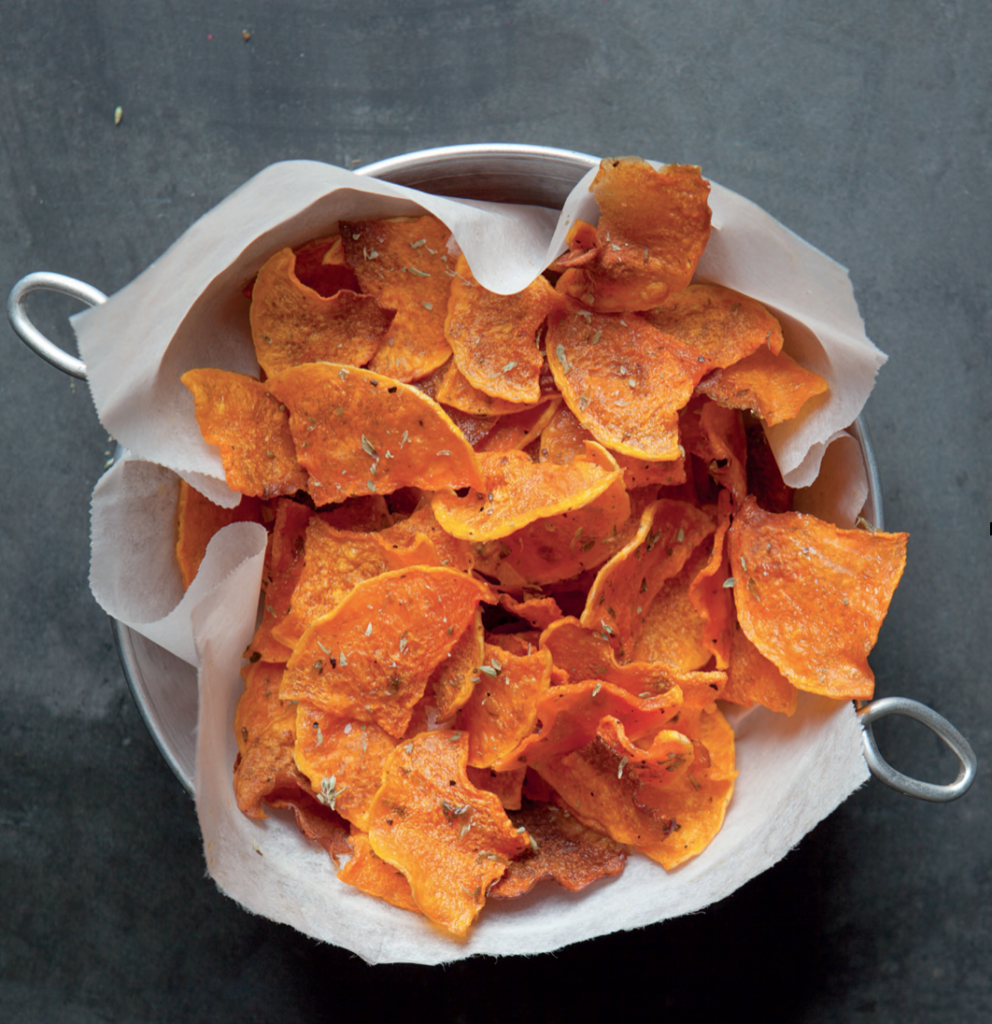 BUTTERNUT SQUASH CHIPS WITH HERBS DE PROVENCE