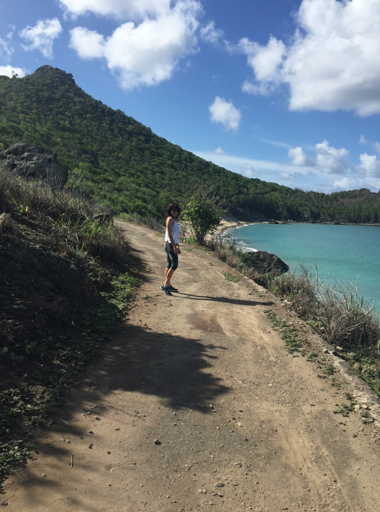 HIKING AT COLUMBIER