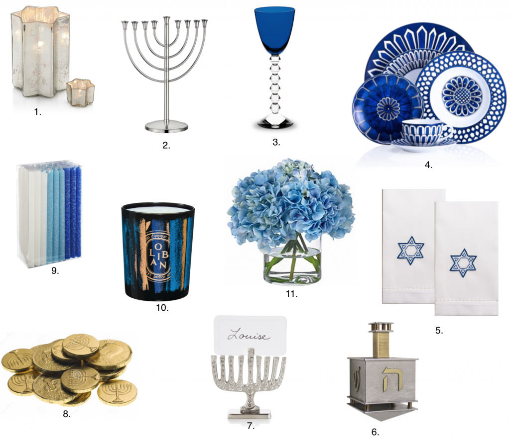 REVISED FANCY HANUKKAH DECOR