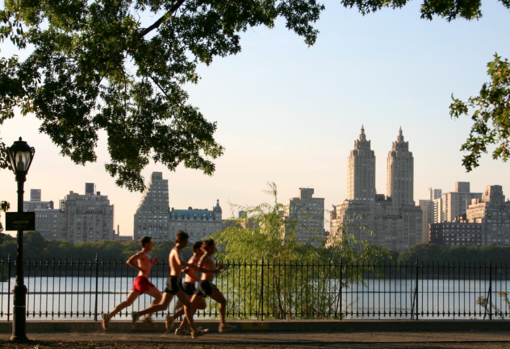 RUNNING IN CENTRAL PARK