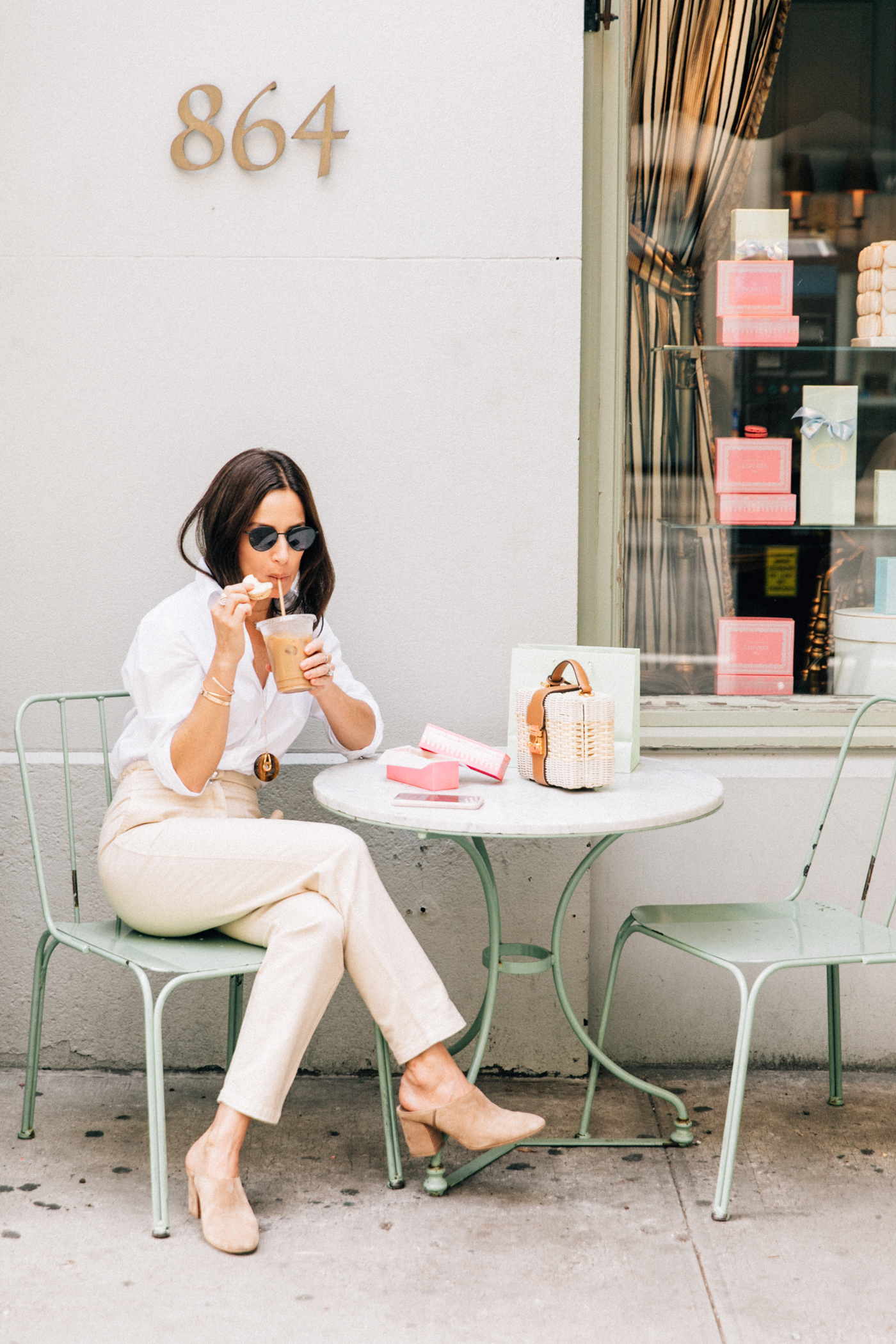 neutral summer outfit