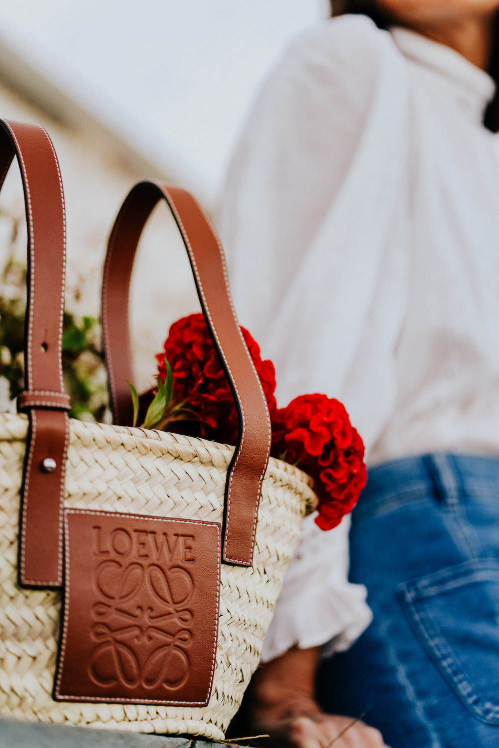 Ulla Johnson Seashell wicker tote bag - Neutrals