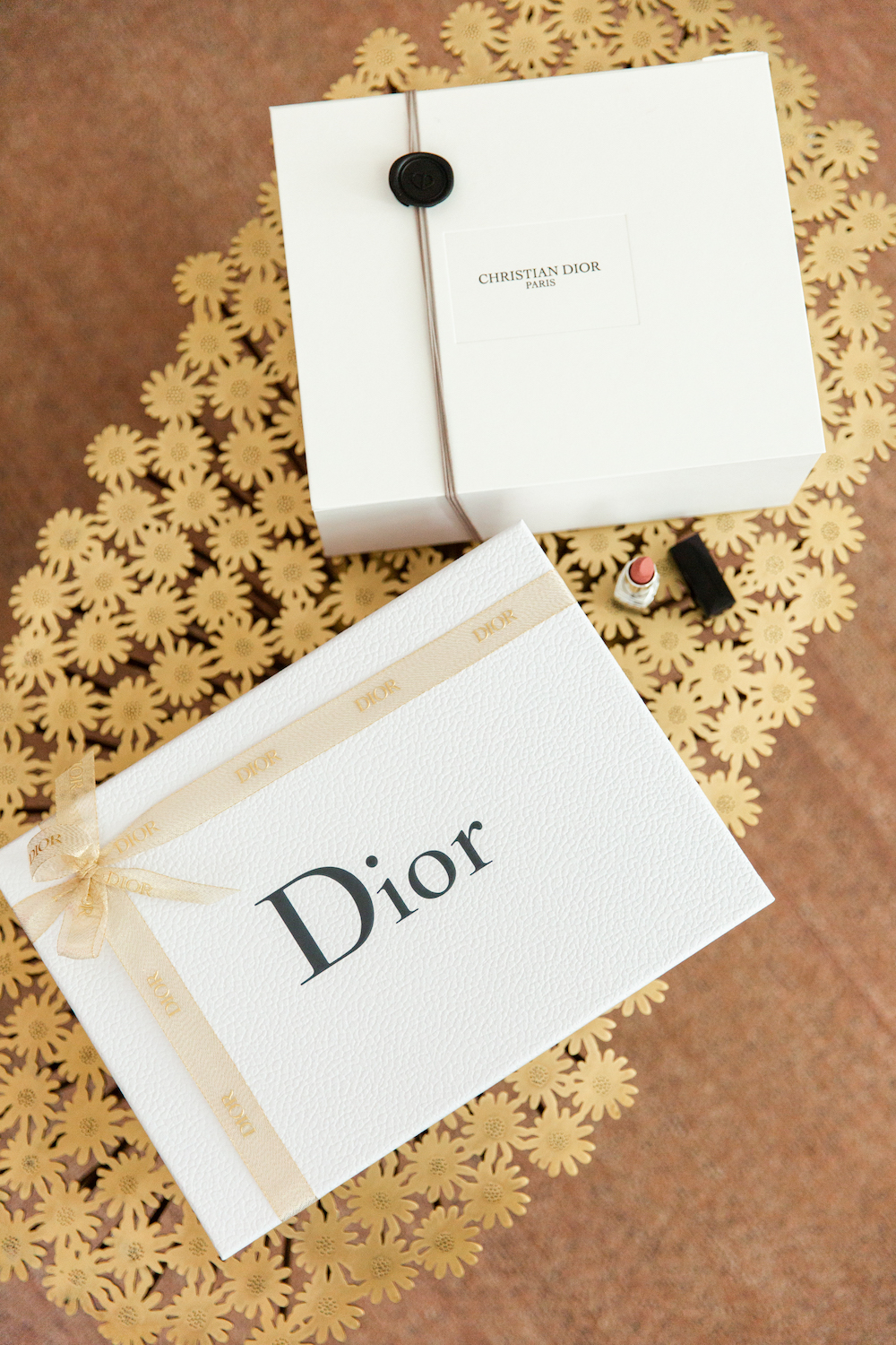 Christian Dior Gold Gift Wrapping Supplies